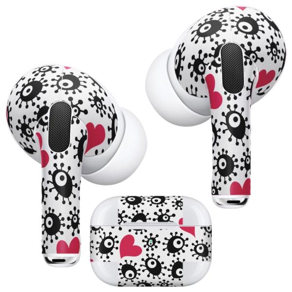 Air Pods Pro ��p �f�U�C���X�L���V�[�� �Ή� airpodspro �G�A�|�b�h�v�� apple �A�b�v�� �C���t�H�� �C���z��  �n�[�g�@�����X�^�[�@���@�u���b�N 007845