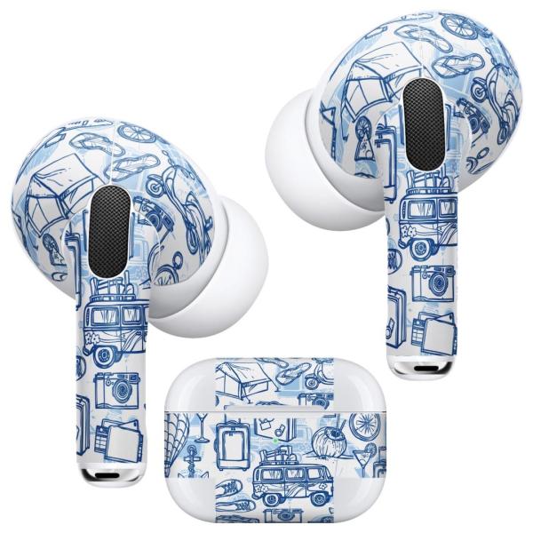 Air Pods Pro ��p �f�U�C���X�L���V�[�� �Ή� airpodspro �G�A�|�b�h�v�� apple �A�b�v�� �C���t�H�� �C���z��  �Ɓ@�C���X�g�@�@�u���[�@���s�@�͗l 008550