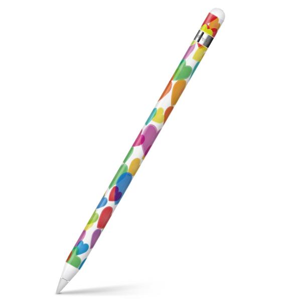 Apple Pencil ��p�X�L���V�[�� �A�b�v���y���V�� iPad Pro ApplePen �J�o�[ �t�B���� �X�e�b�J�[ �ی�  �n�[�g�@�J���t���@���C���{�[�@�͗l 008256