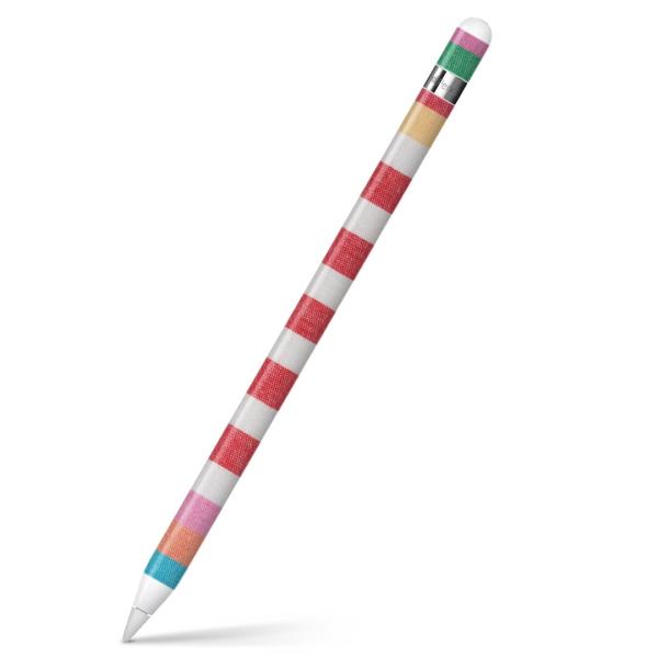 Apple Pencil ��p�X�L���V�[�� �A�b�v���y���V�� iPad Pro ApplePen �J�o�[ �t�B���� �X�e�b�J�[ �ی�  �X�g���C�v�@�J���t���@�͗l 008700