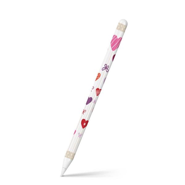 Apple Pencil ��2���� ��p�X�L���V�[�� �A�b�v�� �A�b�v���y���V�� iPad Pro ApplePen �t�B���� �X�e�b�J�[  �n�[�g�@���D�@���� 005245
