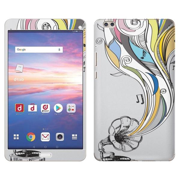 gsticker d-02K ��p dtab Compact d02k �Ή� docomo �h�R�� �S�ʃX�L���V�[�� �t�� �X�}�z�P�[�X �X�e�b�J�[