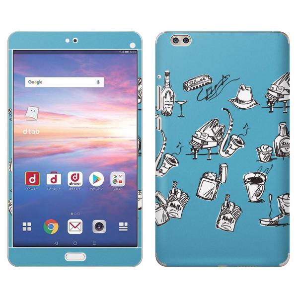 gsticker d-02K ��p dtab Compact d02k �Ή� docomo �h�R�� �S�ʃX�L���V�[�� �t�� �X�}�z�P�[�X �X�e�b�J�[