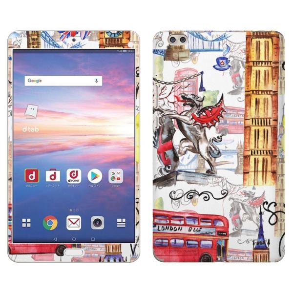 gsticker d-02K ��p dtab Compact d02k �Ή� docomo �h�R�� �S�ʃX�L���V�[�� �t�� �X�}�z�P�[�X �X�e�b�J�[