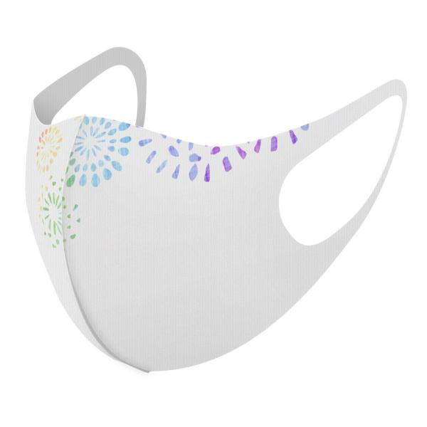 �}�X�N 2���Z�b�g �f�U�C�� �􂦂� �|���G�X�e�� �����Y ���f�B�[�X �j�� ���� ���ǂ� �W���j�A �c�� ���A�w�� �ԉ΁@�J���t���@�V���v�� 009639