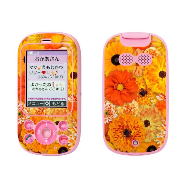 igsticker �L�b�Y�P�[�^�C F-03J ��p�X�L���V�[��  �ԁ@�I�����W 000934