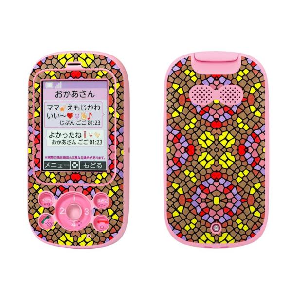 igsticker �L�b�Y�P�[�^�C F-03J ��p�X�L���V�[��  �J���t���@���@�͗l 012192