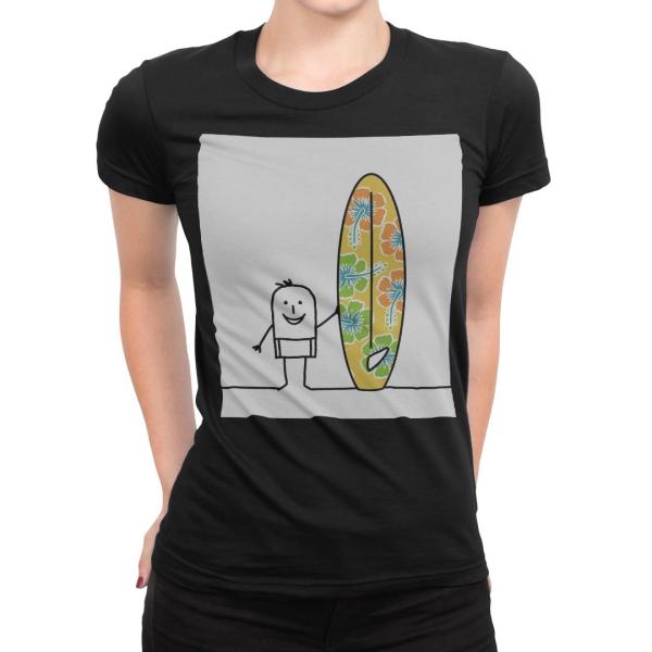 t�V���c ���f�B�[�X ���� �u���b�N �� �f�U�C�� S M L XL T�V���c �e�B�[�V���c T shirt  �L�����N�^�[�@�C�@�T�[�t�B�� 009235