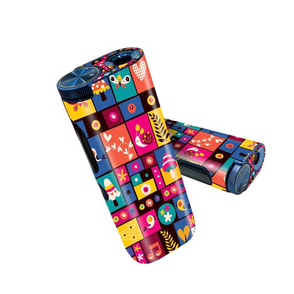 glo hyper pro �p �f�U�C���X�L���V�[�� ���ʂQ�� �V�ʂR�� �Z�b�g 360°�J�o�[ �P�[�X �ی� �A�N�Z�T���[ 008088 �n�[�g�@�J���t���@���@�͗l