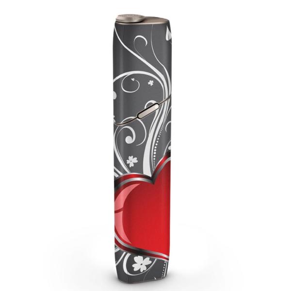 igsticker IQOS3 multi ��p �f�U�C���X�L���V�[�� �A�C�R�X �}���` �X�e�b�J�[ �d�q ���΂� �A�N�Z�T���[ �n�[�g�@�ԁ@�O���[ 002958