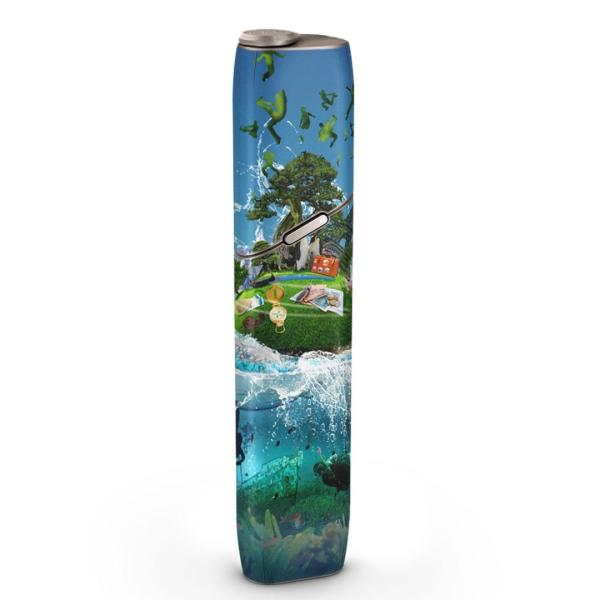 igsticker IQOS3 multi ��p �f�U�C���X�L���V�[�� �A�C�R�X �}���` �X�e�b�J�[ �d�q ���΂� �A�N�Z�T���[ �C�@��@�C���X�g 003381