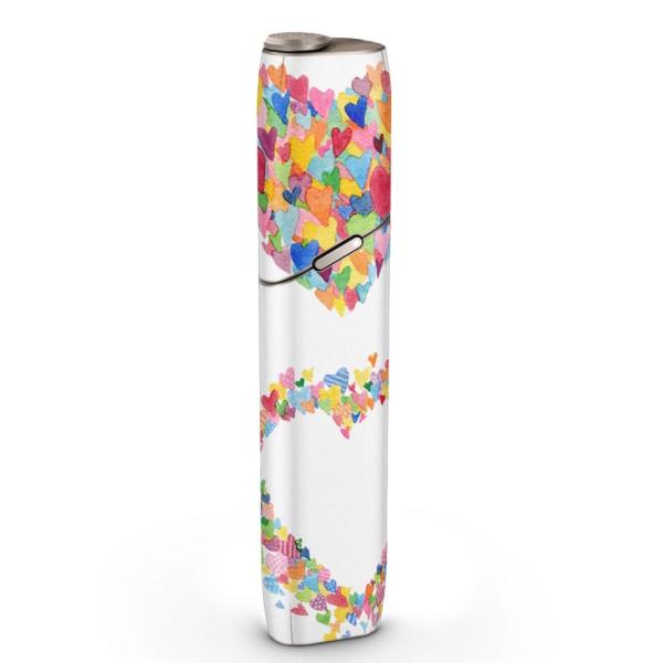 igsticker IQOS3 multi ��p �f�U�C���X�L���V�[�� �A�C�R�X �}���` �X�e�b�J�[ �d�q ���΂� �A�N�Z�T���[ �n�[�g�@�J���t�� 003440