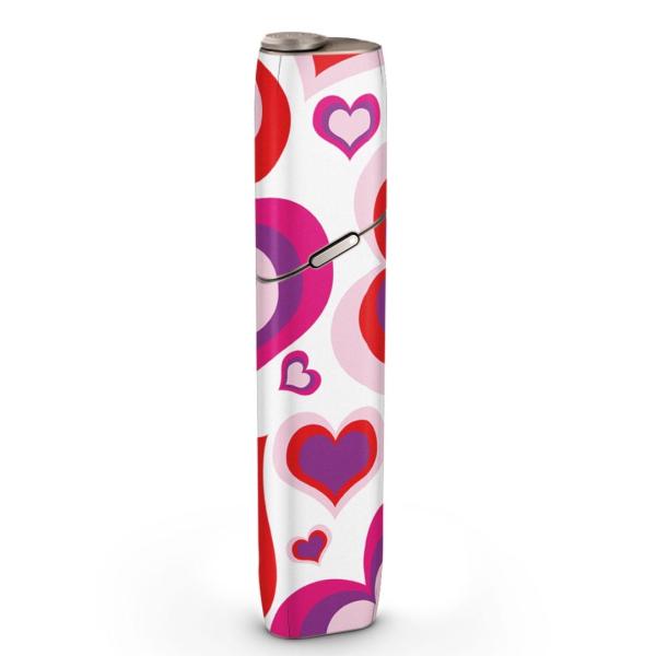 igsticker IQOS3 multi ��p �f�U�C���X�L���V�[�� �A�C�R�X �}���` �X�e�b�J�[ �d�q ���΂� �A�N�Z�T���[ �n�[�g�@�͗l�@�s���N 004386