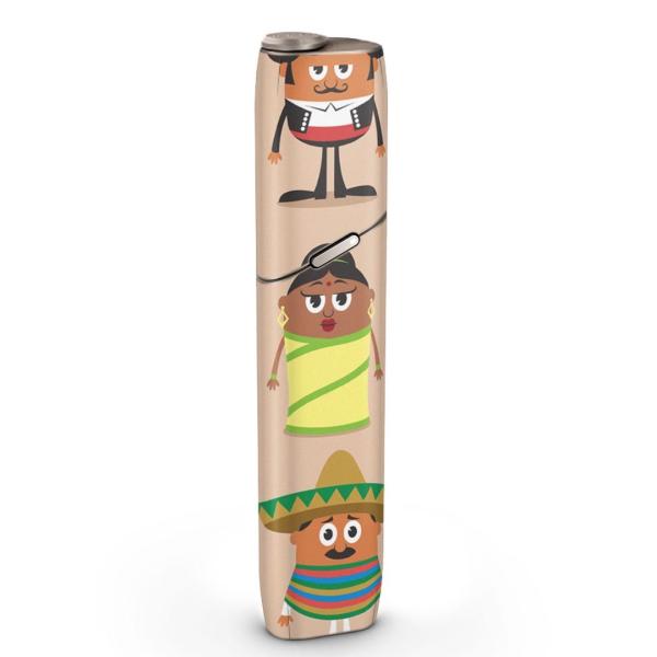 igsticker IQOS3 multi ��p �f�U�C���X�L���V�[�� �A�C�R�X �}���` �X�e�b�J�[ �d�q ���΂� �A�N�Z�T���[ �L�����N�^�[�@�C���X�g 004848