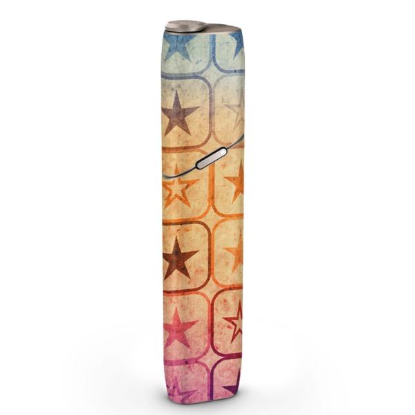 igsticker IQOS3 multi ��p �f�U�C���X�L���V�[�� �A�C�R�X �}���` �X�e�b�J�[ �d�q ���΂� �A�N�Z�T���[ ���@�s���N�@�I�����W�@�� 005361