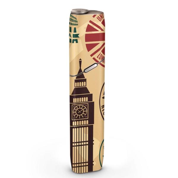 igsticker IQOS3 multi ��p �f�U�C���X�L���V�[�� �A�C�R�X �}���` �X�e�b�J�[ �d�q ���΂� �A�N�Z�T���[ �X�^���v�@�����@�p���@���� 005991