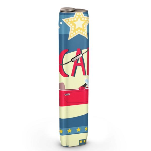 igsticker IQOS3 multi ��p �f�U�C���X�L���V�[�� �A�C�R�X �}���` �X�e�b�J�[ �d�q ���΂� �A�N�Z�T���[ �ԁ@�C���X�g 006265