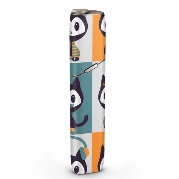 igsticker IQOS3 multi ��p �f�U�C���X�L���V�[�� �A�C�R�X �}���` �X�e�b�J�[ �d�q ���΂� �A�N�Z�T���[ �l�R�@�L�����N�^�[ 007056