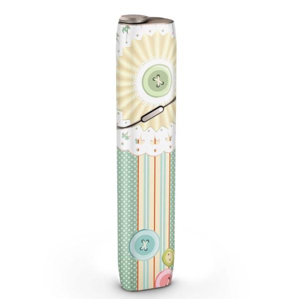 igsticker IQOS3 multi ��p �f�U�C���X�L���V�[�� �A�C�R�X �}���` �X�e�b�J�[ �d�q ���΂� �A�N�Z�T���[ �{�^���@���ʁ@���[�X�@���F 007693