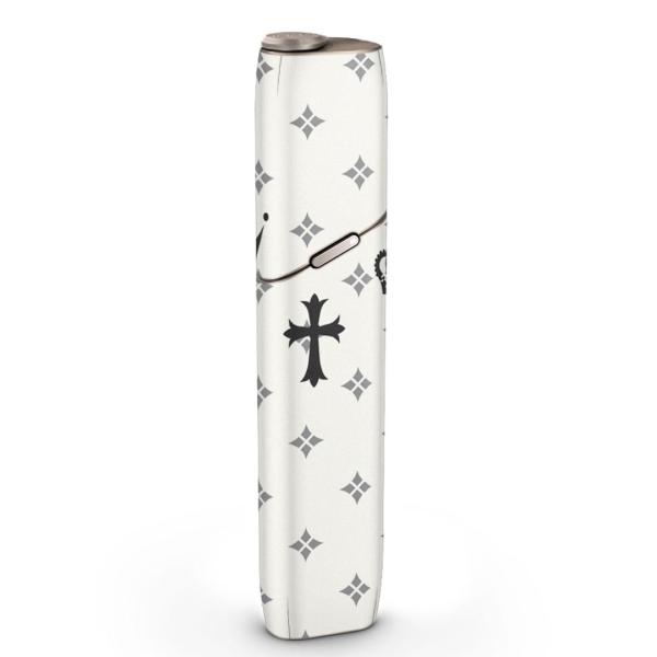 igsticker IQOS3 multi ��p �f�U�C���X�L���V�[�� �A�C�R�X �}���` �X�e�b�J�[ �d�q ���΂� �A�N�Z�T���[ ���@�u���b�N�@�N���E���@�����@�͗l 007905