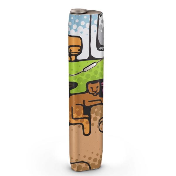 igsticker IQOS3 multi ��p �f�U�C���X�L���V�[�� �A�C�R�X �}���` �X�e�b�J�[ �d�q ���΂� �A�N�Z�T���[ �����@�C���X�g�@���j�@�q���E 007918