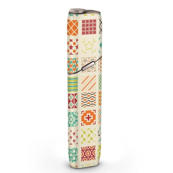 igsticker IQOS3 multi ��p �f�U�C���X�L���V�[�� �A�C�R�X �}���` �X�e�b�J�[ �d�q ���΂� �A�N�Z�T���[ �͗l�@�J���t���@���ʁ@�n�[�g 007983