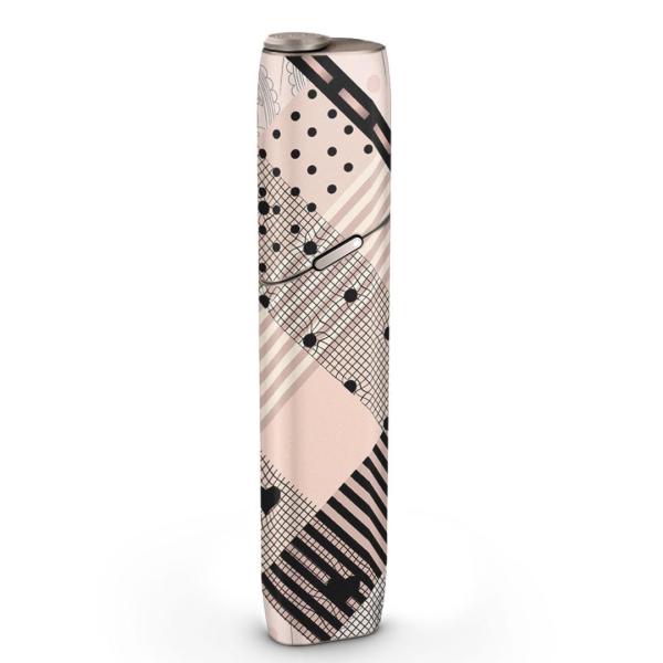 igsticker IQOS3 multi ��p �f�U�C���X�L���V�[�� �A�C�R�X �}���` �X�e�b�J�[ �d�q ���΂� �A�N�Z�T���[ �n�[�g�@���@�u���b�N�@�s���N�@�͗l 008019