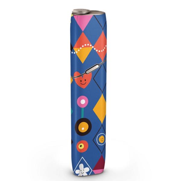 igsticker IQOS3 multi ��p �f�U�C���X�L���V�[�� �A�C�R�X �}���` �X�e�b�J�[ �d�q ���΂� �A�N�Z�T���[ �n�[�g�@�C���X�g�@�@�u���[ 008077