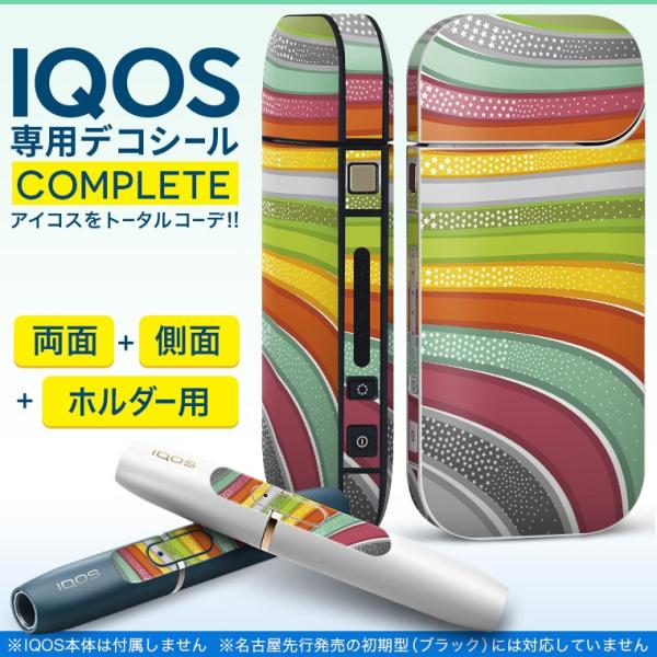 Iqos アイコス 専用スキンシール 裏表2枚 側面 ホルダー フルセット 両面 サイド ボタン 星 ウエーブ Yggcmvvsal Airticketassistance Com