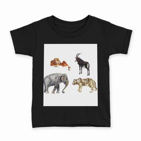 tVc LbY  n ubN fUC 90 100 110 120 130 140 150 TVc eB[Vc T shirt @animal@Aj} 015881