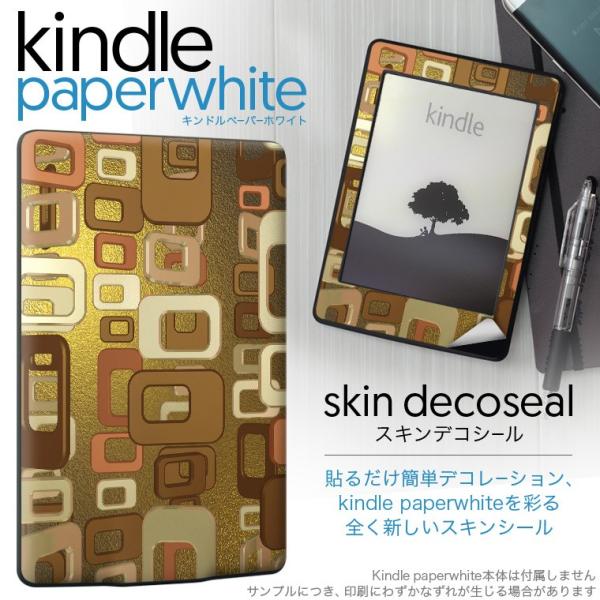 kindle paperwhite �L���h�� �y�[�p�[�z���C�g �^�u���b�g �d�q���� ��p�X�L���V�[�� ���\2���Z�b�g �f�R �͗l�@�u���E���@��