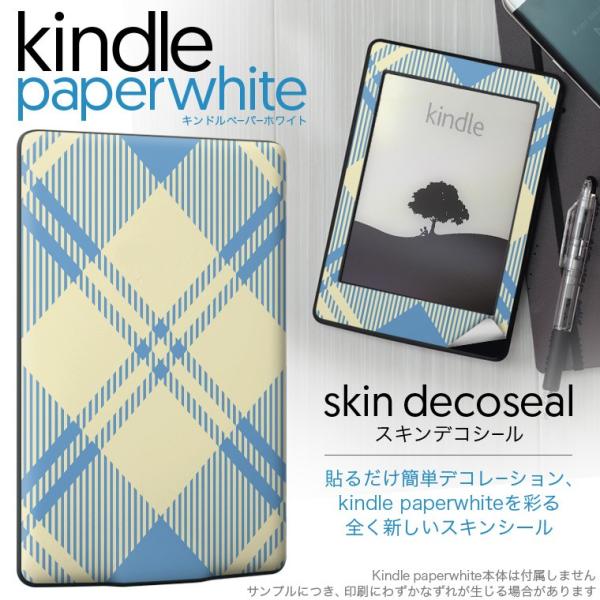 kindle paperwhite �L���h�� �y�[�p�[�z���C�g �^�u���b�g �d�q���� ��p�X�L���V�[�� ���\2���Z�b�g �f�R �`�F�b�N�@�͗l�@�@�u���[