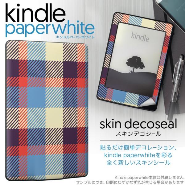 kindle paperwhite �L���h�� �y�[�p�[�z���C�g �^�u���b�g �d�q���� ��p�X�L���V�[�� ���\2���Z�b�g �f�R �`�F�b�N�@�͗l�@�@�u���[