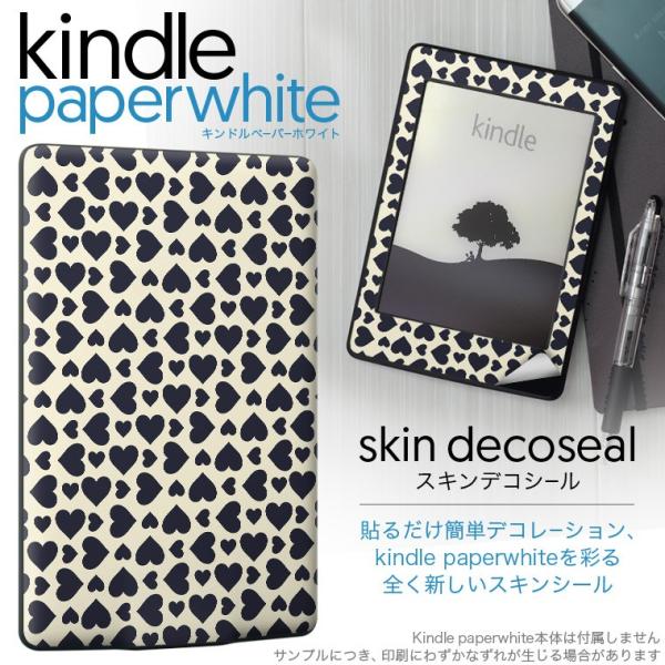 kindle paperwhite �L���h�� �y�[�p�[�z���C�g �^�u���b�g �d�q���� ��p�X�L���V�[�� ���\2���Z�b�g �f�R �n�[�g�@�͗l�@���@�u���b�N