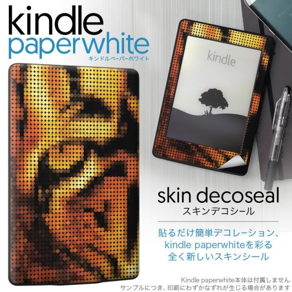 kindle paperwhite �L���h�� �y�[�p�[�z���C�g �^�u���b�g �d�q���� ��p�X�L���V�[�� ���\2���Z�b�g �f�R �h�b�g�@�C�G���[�@���F�@�I�����W�@�͗l