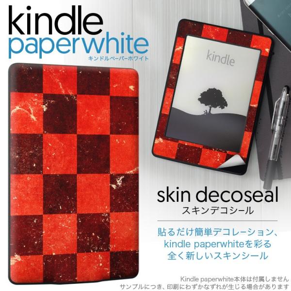kindle paperwhite �L���h�� �y�[�p�[�z���C�g �^�u���b�g �d�q���� ��p�X�L���V�[�� ���\2���Z�b�g �f�R �`�F�b�N�@�s���͗l�@�ԁ@�u���b�N�@��