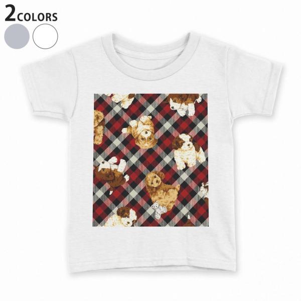 t�V���c �L�b�Y ���� ���n �D�F �z���C�g �O���[ �f�U�C�� 110 120 130 140 150 T�V���c �e�B�[�V���c T shirt  �ԁ@���b�h�@�`�F�b�N�@�� 008724