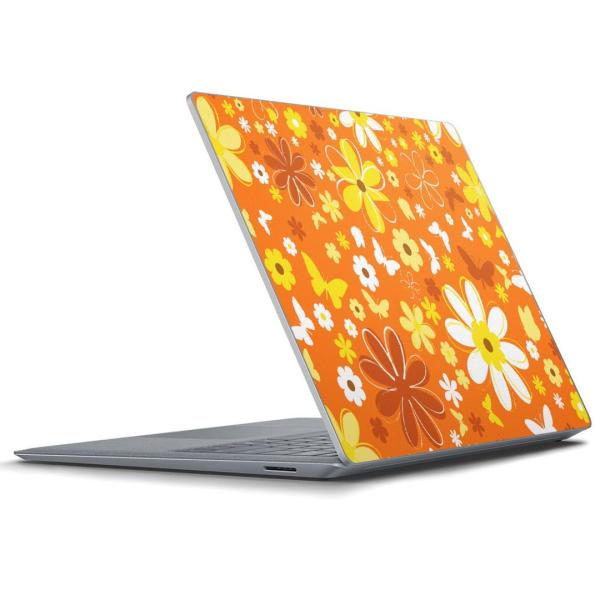 Surface Laptop ���b�v�g�b�v��p�X�L���V�[�� Microsoft �T�[�t�F�X �T�[�t�B�X �m�[�g�p�\�R�� �J�o�[  �ԁ@�t�����[�@�I�����W�@�͗l 007719