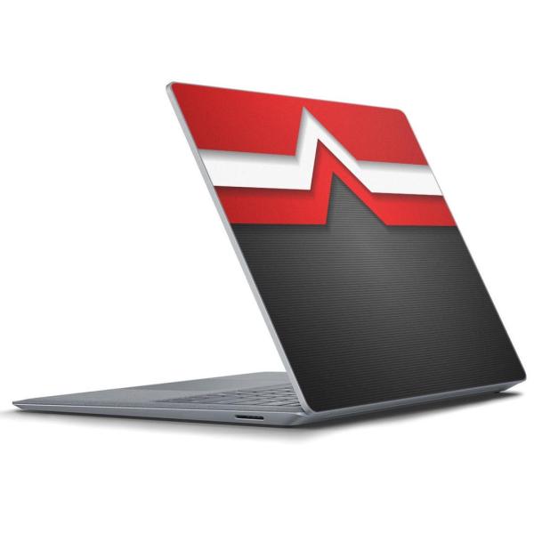 Surface Laptop ���b�v�g�b�v��p�X�L���V�[�� Microsoft �T�[�t�F�X �T�[�t�B�X �m�[�g�p�\�R�� �J�o�[  �ԁ@���b�h�@���@�u���b�N�@�͗l 008535