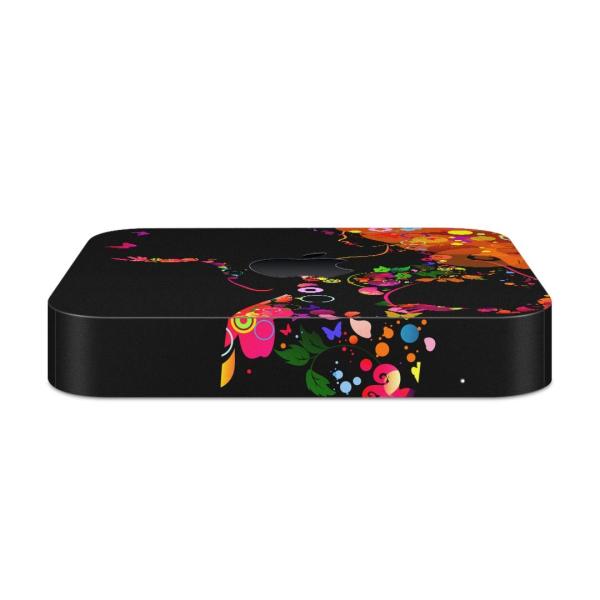 igsticker Mac mini 2018 ��p �}�b�N�~�j �f�U�C���X�L���V�[�� �t�� �X�e�b�J�[ �A�N�Z�T���[ �ی�V�[��  �ԁ@�l���@�J���t�� 002590