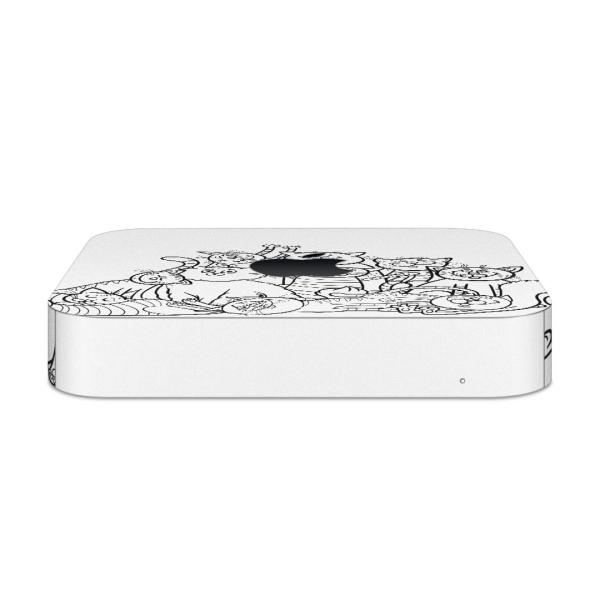 igsticker Mac mini 2018 ��p �}�b�N�~�j �f�U�C���X�L���V�[�� �t�� �X�e�b�J�[ �A�N�Z�T���[ �ی�V�[��  �L�@�����@�C���X�g 003496