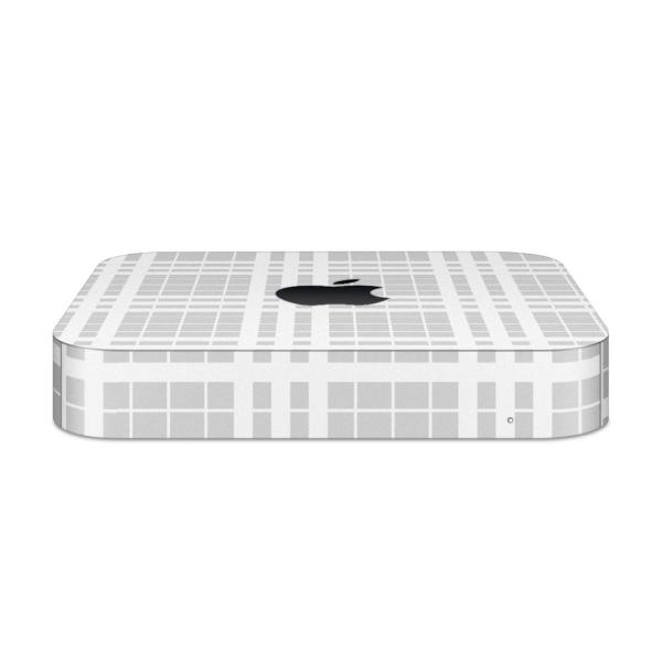 igsticker Mac mini 2018 ��p �}�b�N�~�j �f�U�C���X�L���V�[�� �t�� �X�e�b�J�[ �A�N�Z�T���[ �ی�V�[��  �`�F�b�N�@�͗l�@�� 004377