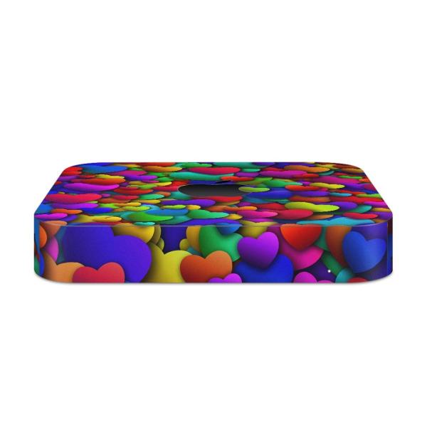 igsticker Mac mini 2018 ��p �}�b�N�~�j �f�U�C���X�L���V�[�� �t�� �X�e�b�J�[ �A�N�Z�T���[ �ی�V�[��  �n�[�g�@�J���t�� 004556