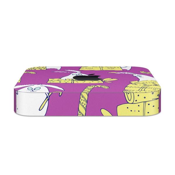 igsticker Mac mini 2018 ��p �}�b�N�~�j �f�U�C���X�L���V�[�� �t�� �X�e�b�J�[ �A�N�Z�T���[ �ی�V�[��  �������@�L�����N�^�[�@�v���[���g 004929