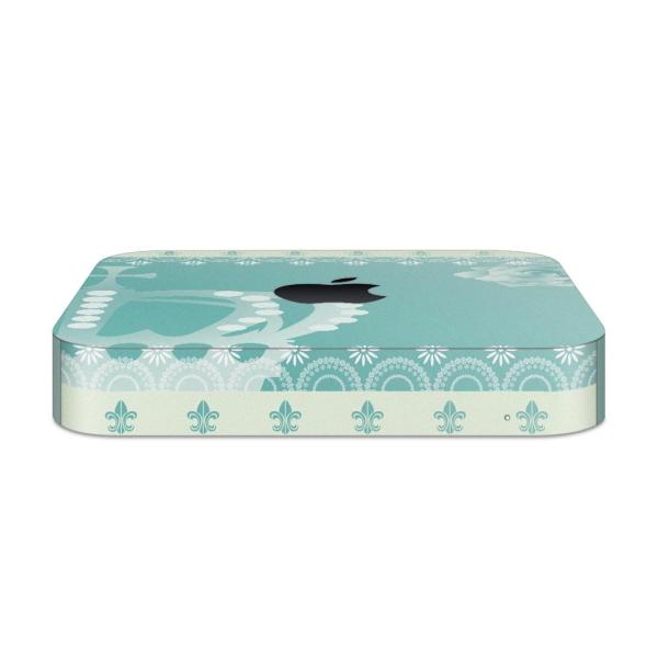 igsticker Mac mini 2018 ��p �}�b�N�~�j �f�U�C���X�L���V�[�� �t�� �X�e�b�J�[ �A�N�Z�T���[ �ی�V�[��  �N���E���@�ԁ@���F 004998