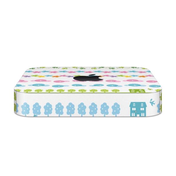 igsticker Mac mini 2018 ��p �}�b�N�~�j �f�U�C���X�L���V�[�� �t�� �X�e�b�J�[ �A�N�Z�T���[ �ی�V�[��  �A���@�ԁ@�J���t�� 005267