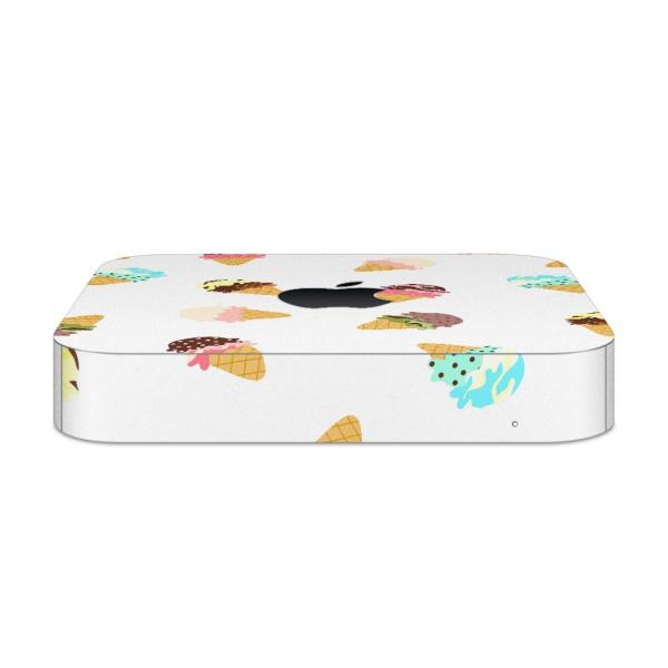 igsticker Mac mini 2018 ��p �}�b�N�~�j �f�U�C���X�L���V�[�� �t�� �X�e�b�J�[ �A�N�Z�T���[ �ی�V�[��  �A�C�X�@�͗l�@�J���t�� 005395