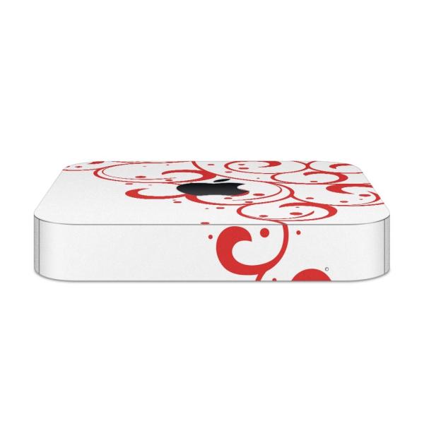 igsticker Mac mini 2018 ��p �}�b�N�~�j �f�U�C���X�L���V�[�� �t�� �X�e�b�J�[ �A�N�Z�T���[ �ی�V�[��  �ԁ@���b�h�@�A�� 005451