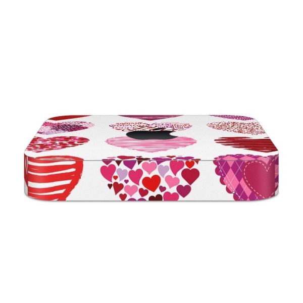 igsticker Mac mini 2018 ��p �}�b�N�~�j �f�U�C���X�L���V�[�� �t�� �X�e�b�J�[ �A�N�Z�T���[ �ی�V�[��  �n�[�g�@�͗l�@�s���N 005748