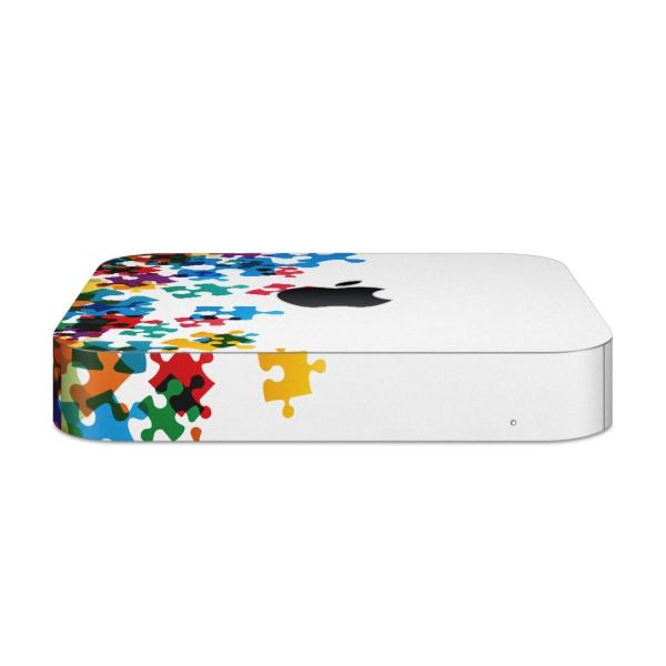 igsticker Mac mini 2018 ��p �}�b�N�~�j �f�U�C���X�L���V�[�� �t�� �X�e�b�J�[ �A�N�Z�T���[ �ی�V�[��  �J���t���@�p�Y�� 006008